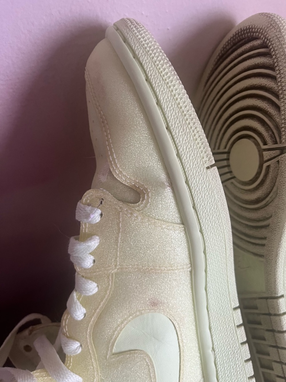 Nike Jordan 1 Retro High Barely Volt (Women's) - Picture 8 of 13